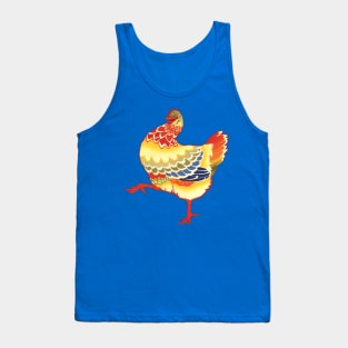 Vintage Easter Chicken Tank Top